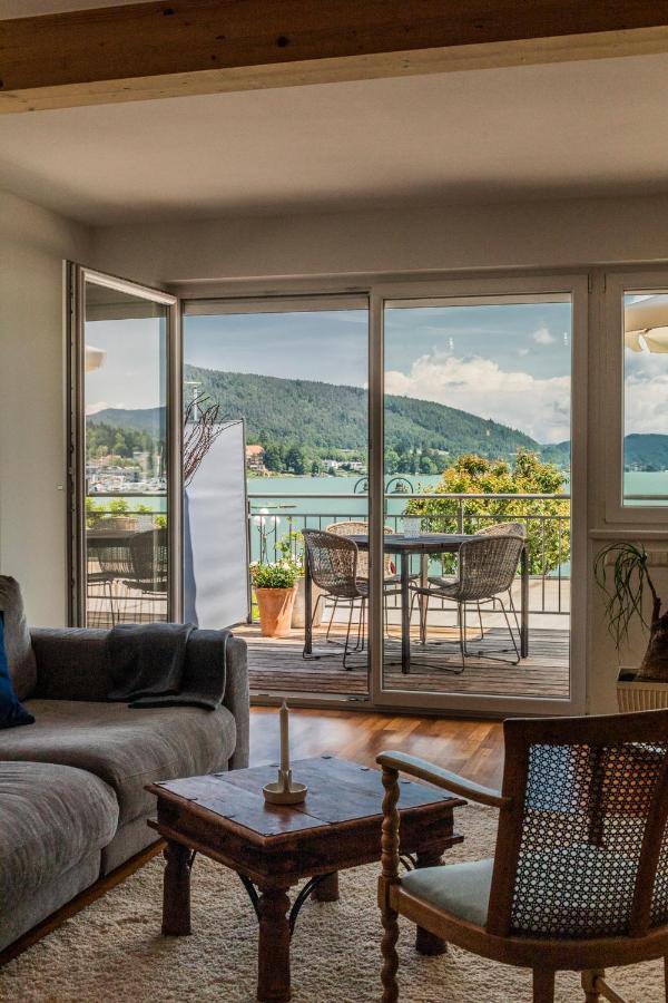 Seeapartment Da Leopoldo I Фельден-ам-Вёртер-Зе Экстерьер фото